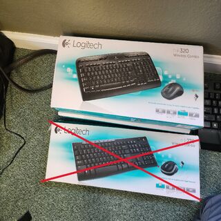 Logitech MK320 Wireless Combo Keyboard & Mouse